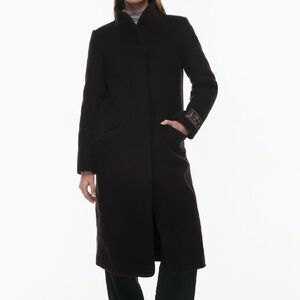 Aritzia cocoon coat black XS